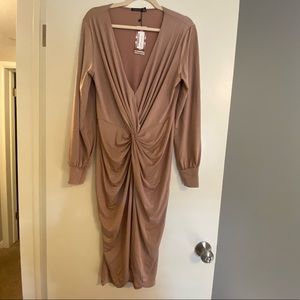 NWT Boohoo Midi Dress
